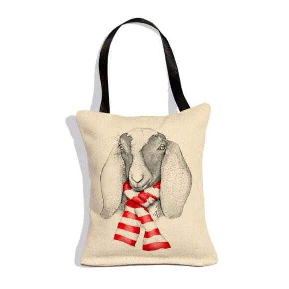 Eric & Christopher Other - Decoration Eric & Christopher Goat Print Hanging Mini‎ Pillow